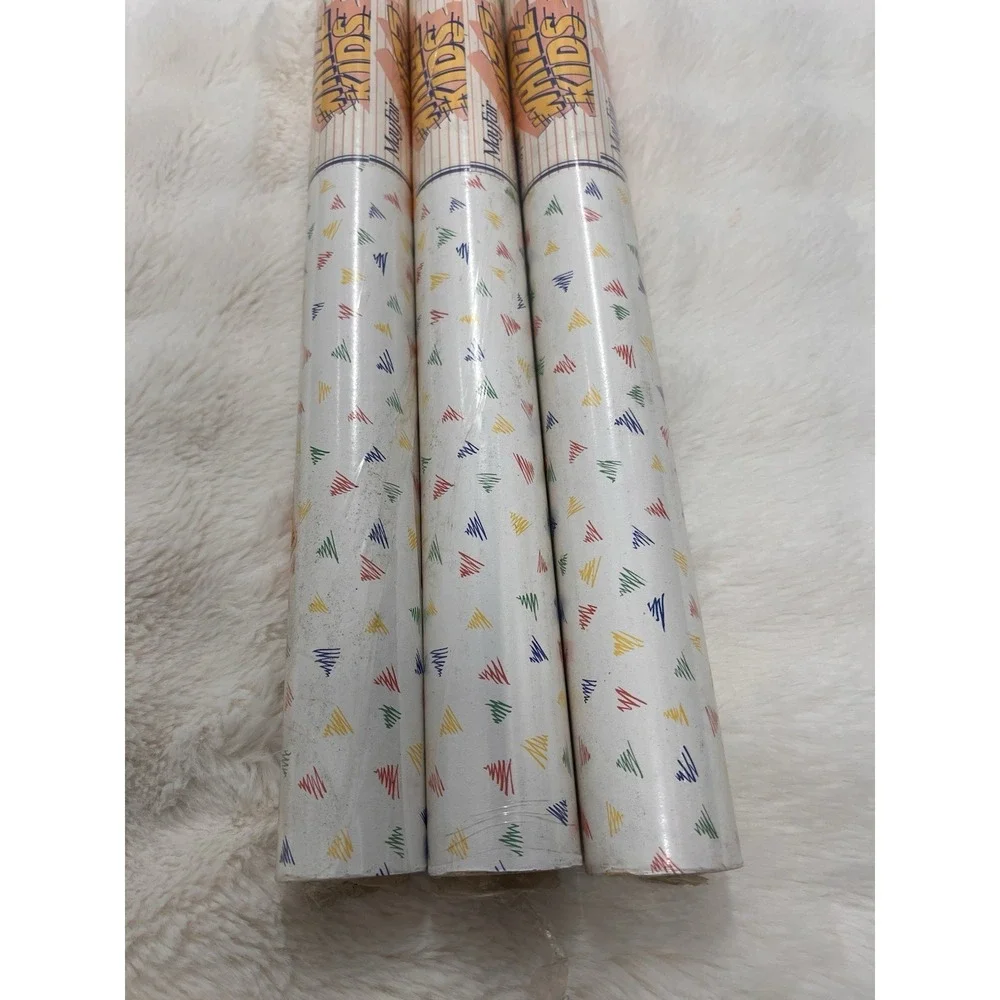 3 Vintage Mayfair Whizz Kids Wallpaper Rolls Retro Primary Colors Full House